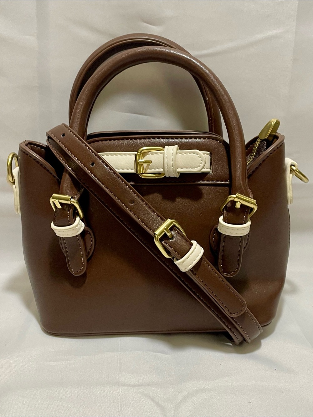 Anthropologie Agathe Mini Satchel/Crossbody, EUC